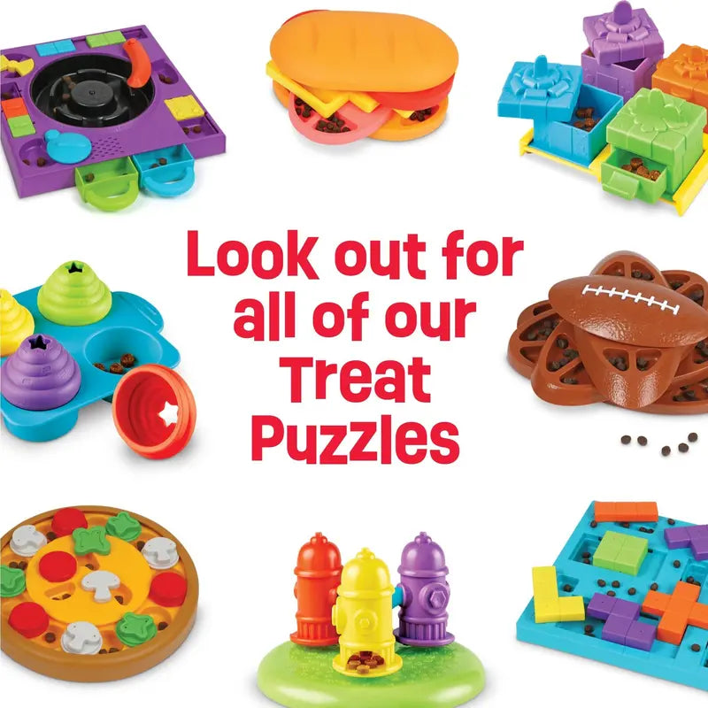 Brightkins Cupcake Interactive Treat Puzzle Board Dog Toy